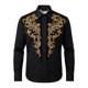 thumbnail image 4 of Camisetas de Navidad de Manga Larga de los Hombres de Moda Casual de Manga Larga Turndown Collar Blusa para Primavera Invierno Al Aire Libre Diario, 4 of 4