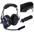 thumbnail image 4 of Auriculares De Aviación General, Auriculares De Piloto De Enchufe Doble, Auriculares De Reducción De Ruido De 3,5 Mm Para Pilotos sonducket EL006610-00, 4 of 6
