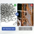 thumbnail image 4 of Stainless Steel Chain Link Small Light Duty for Various Applications and Uses 0.5 Meter x 5mm 1, 4 of 6