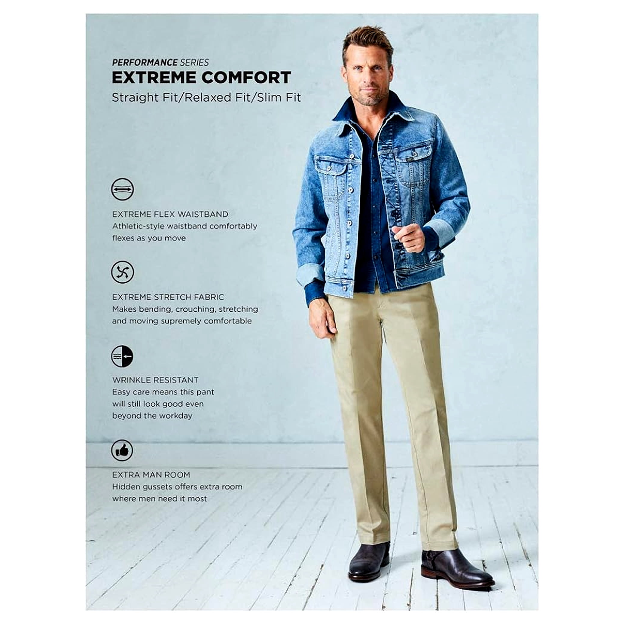 Lee Men's Premium Select Extreme Comfort Pant
