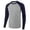 D592/Grey, variant on Afdoent Mens Long Sleeve T-Shirt Casual Color Block Crew Neck T Shirt Comfortable Athletic Fit Activewear Top For Daily Workout And Street Style Fashion Vacation Tops