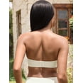 thumbnail image 6 of Deyllo Women's Push Up Strapless Bras Plus Size No-slip Full Coverage Underwire Support Smooth Contour Party Dress Bra, Ivory 38DD, 6 of 7