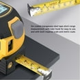 thumbnail image 5 of 3 in 1 Range Finder Tape Measure, The Ruler with LED Display and Data Storage, Digital Tape Measure with Cross Line, 16ft Tape, 135ft Rangefinder, Durable Abs Case, Gift for Man, 5 of 8