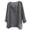 BI35_Dark Gray, variant on Mens 3/4 Sleeve Linen Shirt Summer Retro V Neck Tshirt Casual Boho Loose Fit Pullovers Army Green XL