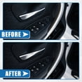 thumbnail image 3 of Cubierta de tirador de Manija de Puerta Unique Bargains para BMW Serie 3 320 328 330 335 12-18 y Serie 4 428 435 14-17 Negro (juego de 2), 3 of 6