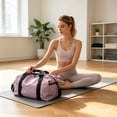thumbnail image 4 of Small Gym Bag for Women & Men, Small Lightweight Duffel Bag Carry On Bags Mini Duffel Travel Bag Waterproof Sports Bags for Workout/Sport/Travel, 4 of 6