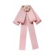 thumbnail image 5 of Decoración de broche de arco de cinta de cinta collar de cuello de collar broche de moda para mujeres corbata para el cuello para la camisa traje de rosa, 5 of 8