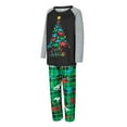 thumbnail image 3 of DuAnyozu 2023 Family Christmas Pjs Matching Sets Christmas Pajamas Long Sleeve Pj 2 Piece Set Festival Party Sleepwear, 3 of 9