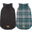 Green, variant on Kuoser Reversible Dog Coat Adjustable British Style Plaid Pet Jacket, Waterproof and Windproof, Blue, M