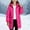 Hot Pink, variant on OGLCCG Girl's Long Hooded Down Jacket Casual Warm Winter Thick Down Coat With Pockets Full Zip Long Sleeve Thermal Puffer Jacket for Teens 7-15 Years
