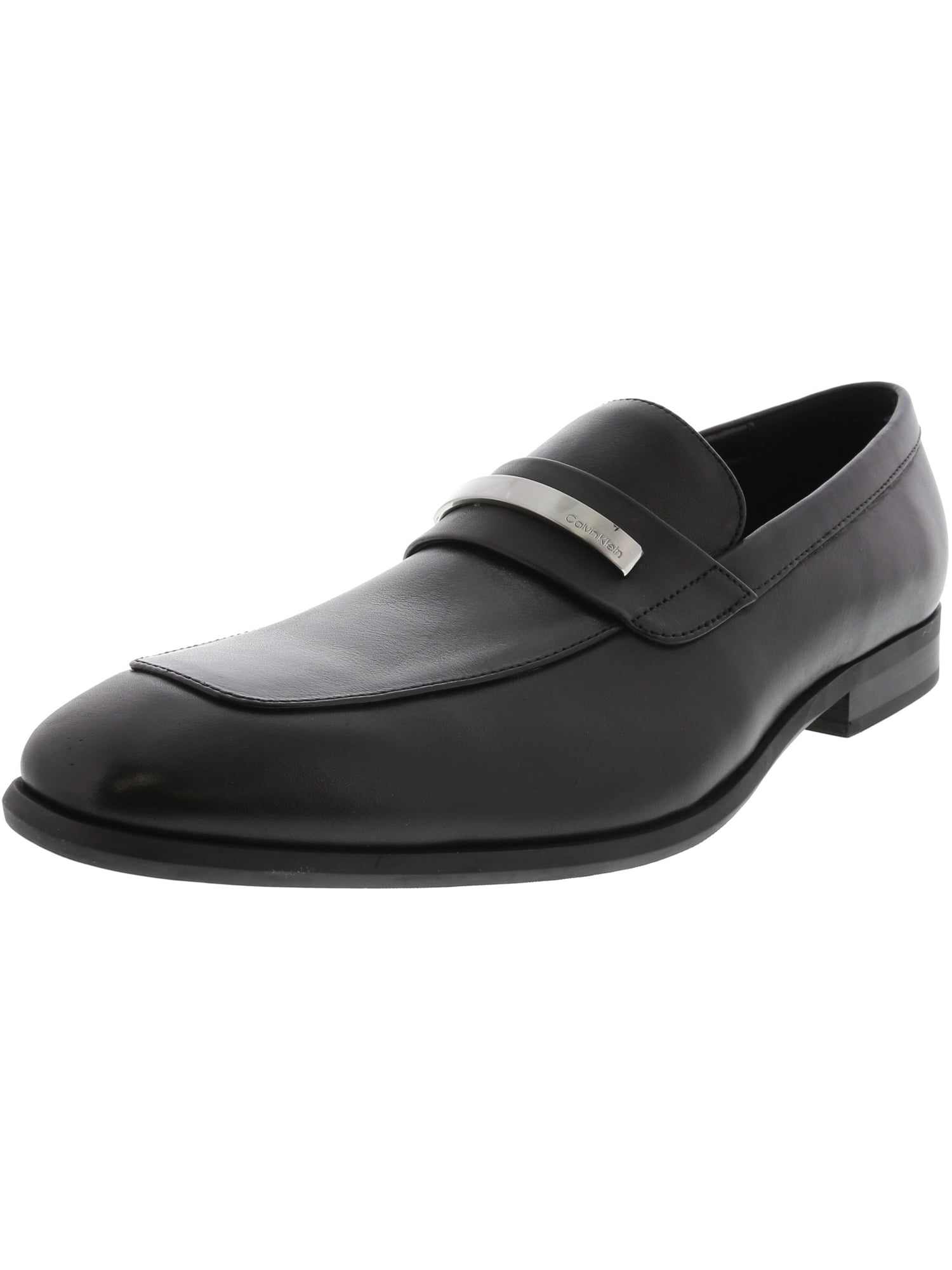 calvin klein pamelyn leather penny loafers