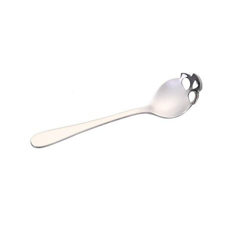 

Gothic Stainless Steel Skull Shaped Coffee Spoon Kitchen Utensils Long Handle Sugar Spoon Teaspoon Drink Tableware Coffee Spoon