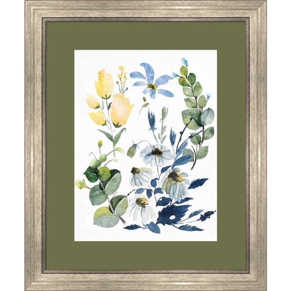 Great Art Now Painted Spring 1 by Kimberly Allen, Framed Wall Art, 20W x 24H