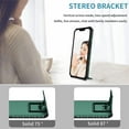 thumbnail image 2 of for Samsung Galaxy S23+ Plus Case with Slide Camera Cover, [Military Drop Protection][Snug Touch] Hard Back & Soft Edge Phone Case with Stereo Bracket for Samsung S23 Plus 6.6" LTT Dark Green, 2 of 9