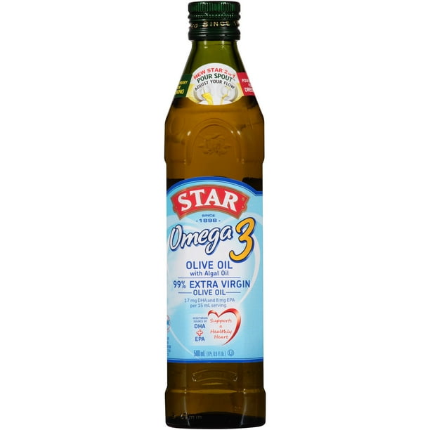 Star Omega3 DHA Olive Oil, 17 oz
