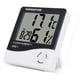 thumbnail image 5 of Termómetro Interior 1 Higrómetro Digital HTC- Temperatura Ambiente Medidor de Humedad Reloj, 5 of 7