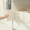 thumbnail image 4 of 7-Compartment Wardrobe Drawer Organizer for Folded Clothes | Washable, Stackable Closet Storage Solution for Jeans, Trousers, Tights, and T-shirts, Keeps Closet Neat and Tidy, 4 of 5