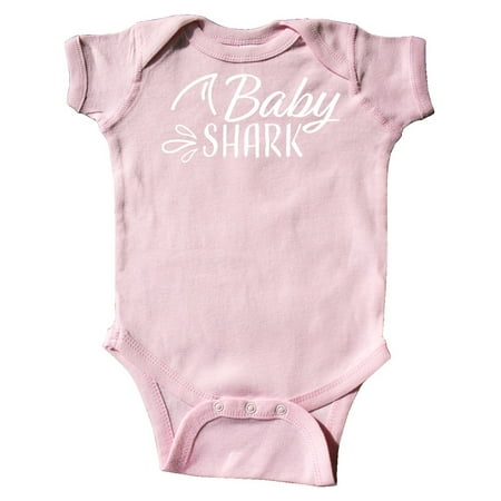 

Inktastic Baby Shark with Shark Fin Gift Baby Boy or Baby Girl Bodysuit