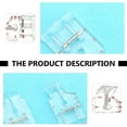 thumbnail image 3 of Miangastore Multifunctional Presser Feet Transparent 5Pack For Clothing Projects, 3 of 9
