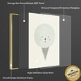 thumbnail image 2 of Full House 3 Panels Framed Canvas Wall ArtOil Paintings - Nursery Wall Art Bear Fox & Icecream on canvas - Aesthetic Prints for Living Room Bedroom Office, 2 of 5