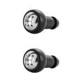 thumbnail image 2 of Destyer ABS High-end Texture Gear Knob For Fashionable And Modern Look Good Hand Feeling Easy Installation without Adapter Height 9.8cm 2Set, 2 of 6