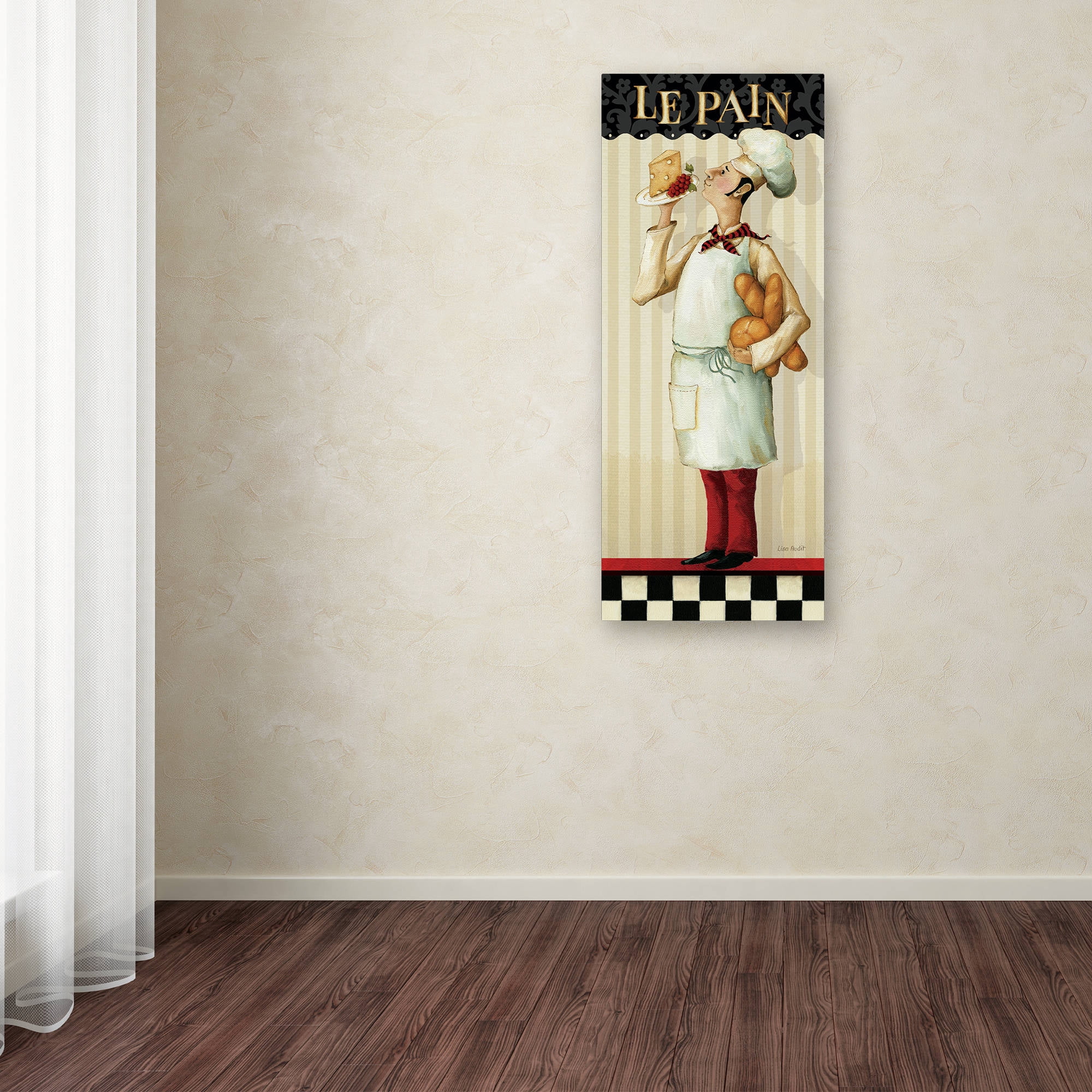 Trademark Fine Art "Chef's Masterpiece III" Canvas Art by Lisa Audit