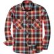 thumbnail image 1 of Alimens & Gentle Camisas casuales de franela a cuadros de manga larga con botones y ajuste regular para hombre, 1 of 4