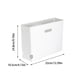 thumbnail image 2 of Caja de Almacenamiento Portátil Plegable | Organizador Ligero y Plegable para Libros, Ropa y Juguetes | Plástico Resistente con Asas | Diseño Compacto para Dormitorios y Oficinas, 2 of 4
