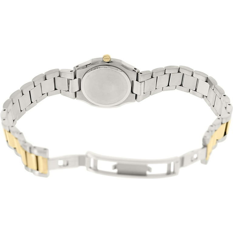 Women s Diamond Gallery 98P143 Silver Stainless Steel Quartz Dress