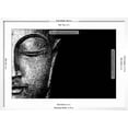 thumbnail image 5 of Art.com Silver Budda Giclee Print by Whoartnow, White Frame Wall Art, 29" x 21", 5 of 5