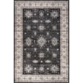 thumbnail image 4 of nuLOOM Moxie SplashGuard Traditional Bordered Machine Washable Area Rug, 9' x 12', Moxie Charcoal, 4 of 11