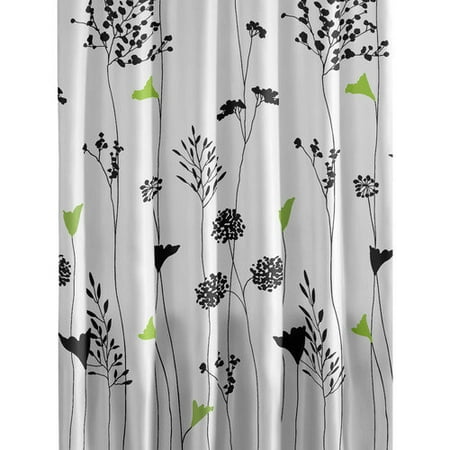 Perry Ellis Asian Lily Cotton Shower Curtain