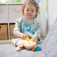 thumbnail image 3 of Melissa & Doug Pediatric Nurse Costume Role Play Set (8 pcs) - Includes Baby Doll, Stethoscope, 3 of 10