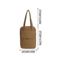 thumbnail image 3 of EGNMCR Organization and Storage, Storage Bins, Storage Containers Women's Shoulder Laptop Bag Multi-Functional Tote Bag Commute Tablet Laptop Protective Bag Handheld Canvas Bag Storage ba, 3 of 5
