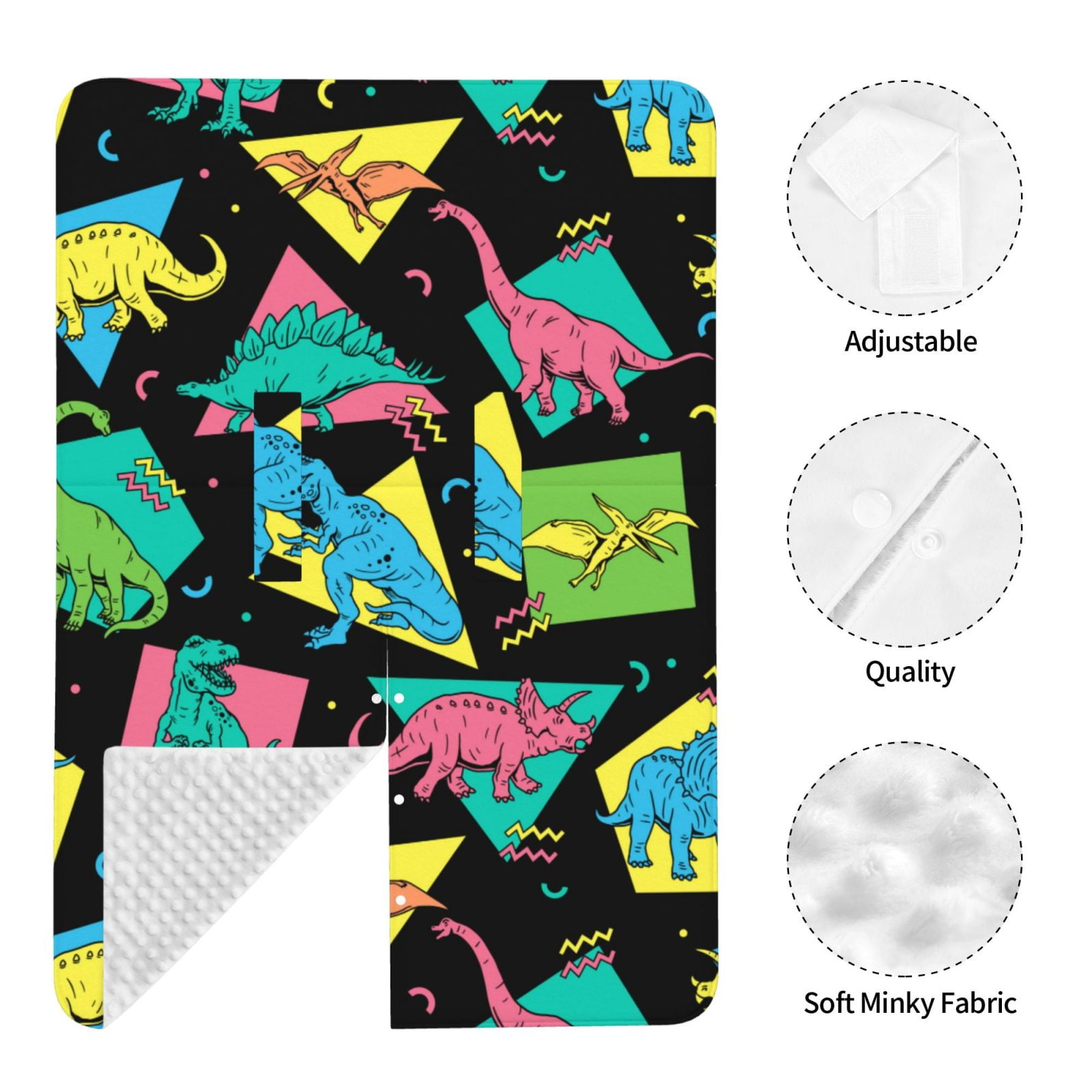 Car Seat Cover Baby - Cartoon Dinosaurs Kids Breathable Infant Car Seat Cover for Baby Carseat, Lightweight Comfort Baby Essentials Must Haves Newborn Stuff for Girl Boy