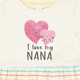 thumbnail image 4 of Inktastic I Love My Nana Girls Baby Dress, 4 of 5
