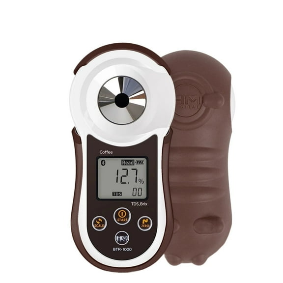 Bluetooth Digital Coffee TDS Meter Coffee Concentration Test Automatic Refractometer Syrups 0-26% 0-23% ,Easy to Operate