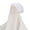 White, variant on Elegant Polyester Head Scarf Muslims Women Scarf Breathable Fashion Headscarf for Special Occasion