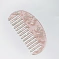 thumbnail image 6 of ✪ Wide Tooth Hair Comb Marble Leopard Acetate Anti-Static Detangling Hairbrush, 6 of 17