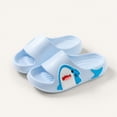 thumbnail image 2 of kpoplk Big Kids Cloud slides,Boys Girls Slides Non-slip Summer Beach Pool Shoes Toddler Cartoon Slides Sandals Indoor&Outdoor Garden Slippers Shower Shoes(Blue,13.5), 2 of 9