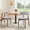 Lightgrey, variant on Upholstered Dining Chairs – Fabric Seat, Solid Wood Frame, For Kitchen or Dining Room Set of 2, Lightgrey