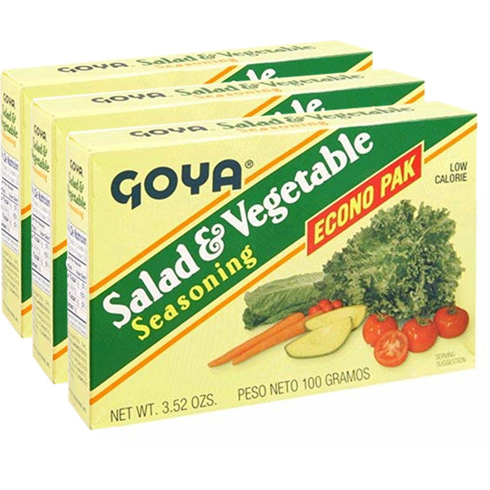 Goya Salad & Vegetable Seasoning, 3.52 Oz (Pack of 3)