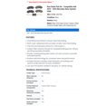 thumbnail image 2 of Rear Brake Pad Set - Compatible with 2019 - 2023 Mercedes-Benz Sprinter 4500 - Power Stop, 2 of 2