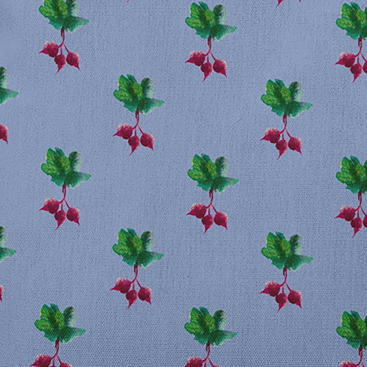 16" x 16" Simply Daisy Radishes Pattern Polyester Accent Pillow, Cornflower Qty 1