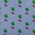 thumbnail image 2 of 16" x 16" Simply Daisy Radishes Pattern Polyester Accent Pillow, Cornflower Qty 1, 2 of 3