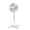 White, variant on BLACK+DECKER 16-Inch Pedestal Fan, BFP16MXB, Oscillating Fan for Home and Office, Standing Fan with 3 Speed Settings, Height Adjustable with Adjustable Head Tilt, Black