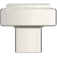 thumbnail image 6 of Baldwin 4425112BIN 4425.BIN Raised 1-1/2 Inch Rectangular Cabinet Knob from The Estate Collection, 6 of 7
