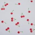 thumbnail image 5 of Poppy & Fritz Cherries Cotton Percale Full Sheet Set, 5 of 8