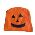 thumbnail image 2 of Halloween Pumpkin Car Head Rest Covers Cute Car Seat Headrest Protector Halloween Car Headrest Cover for Car Seat Orange, 2 of 6