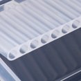 thumbnail image 4 of Portable Transparent Acrylic 20 Hole Drill Bits Box Plastic Display Container, 4 of 5